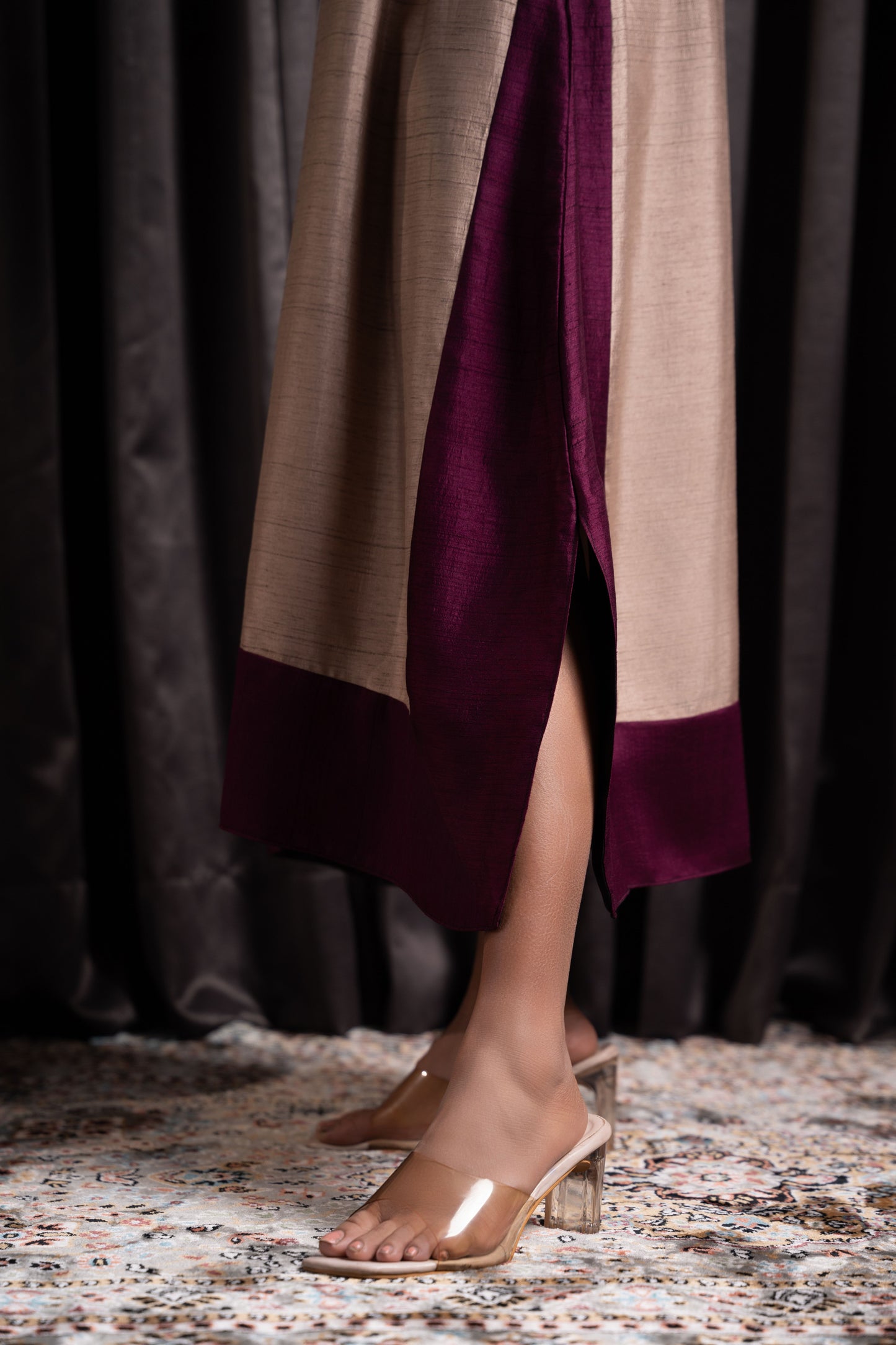 Bohemian Dress (Beige)