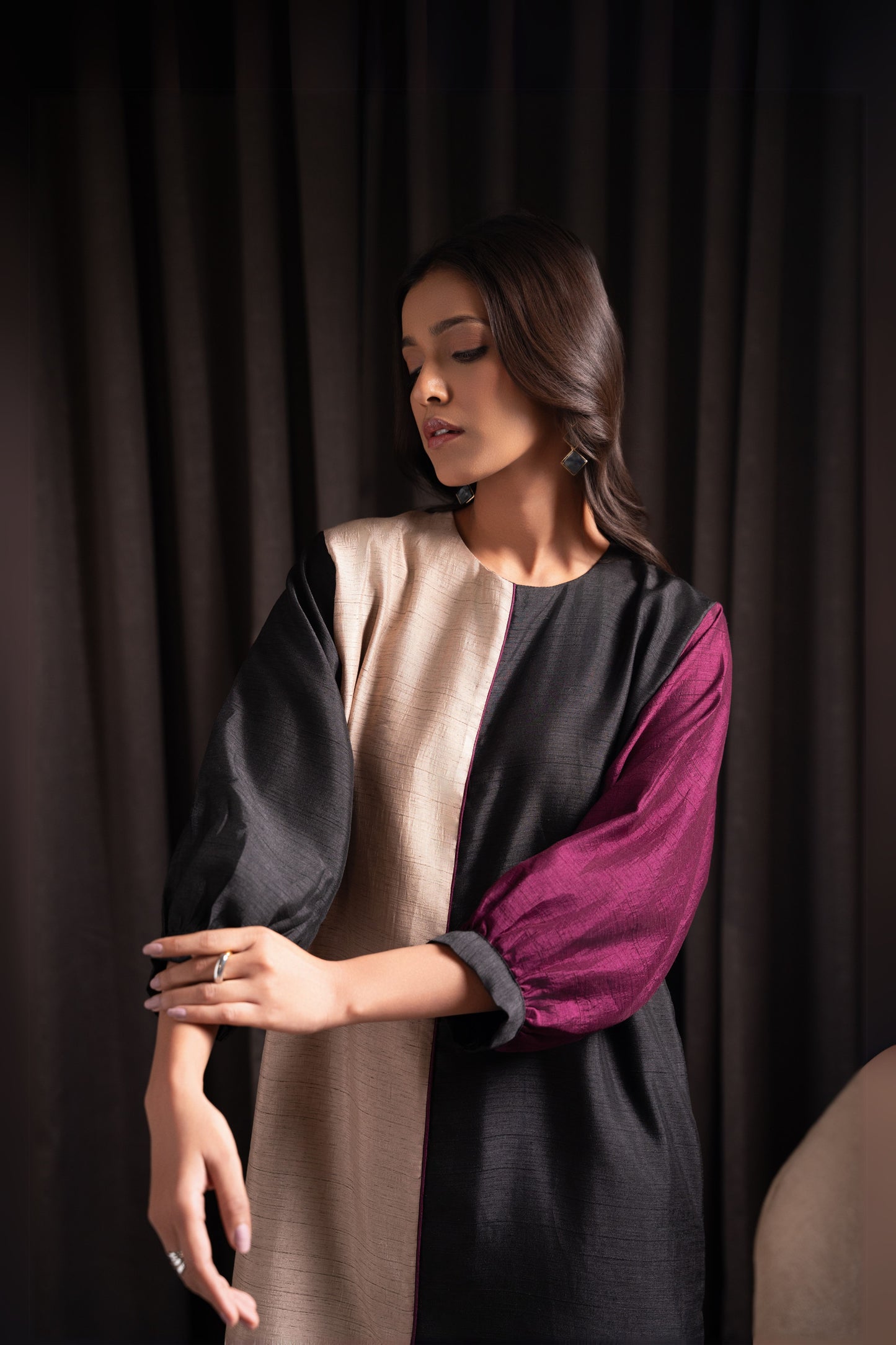 Box-fit Midi Dress