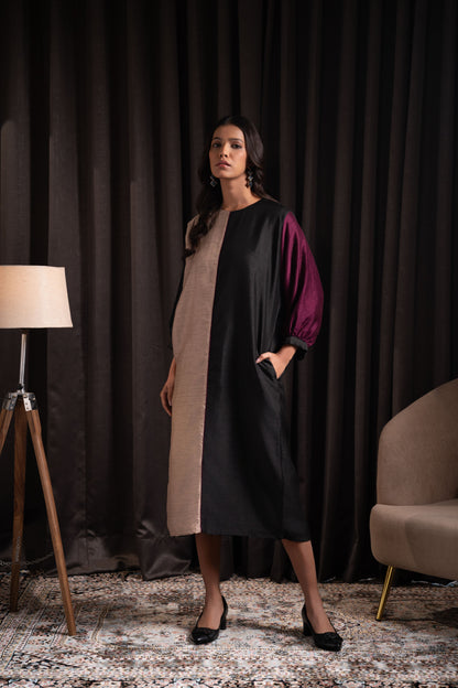 Box-fit Midi Dress