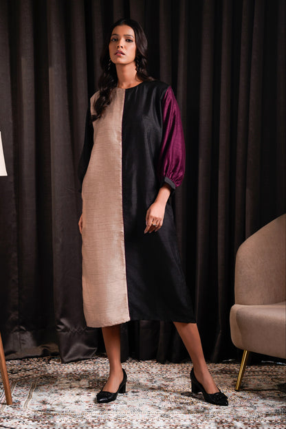 Buy Online Box-fit Midi Dress | Chic Western Wear | Mugasa MUGASA Buy Online Box-fit Midi Dress | Chic Western Wear | Mugasa MUGASA