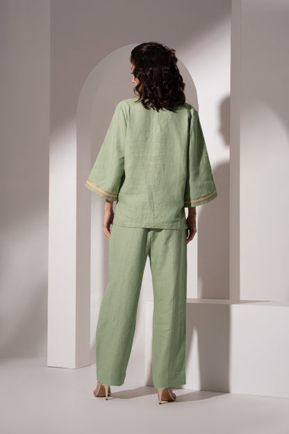 Mint Green Box-Fit Top