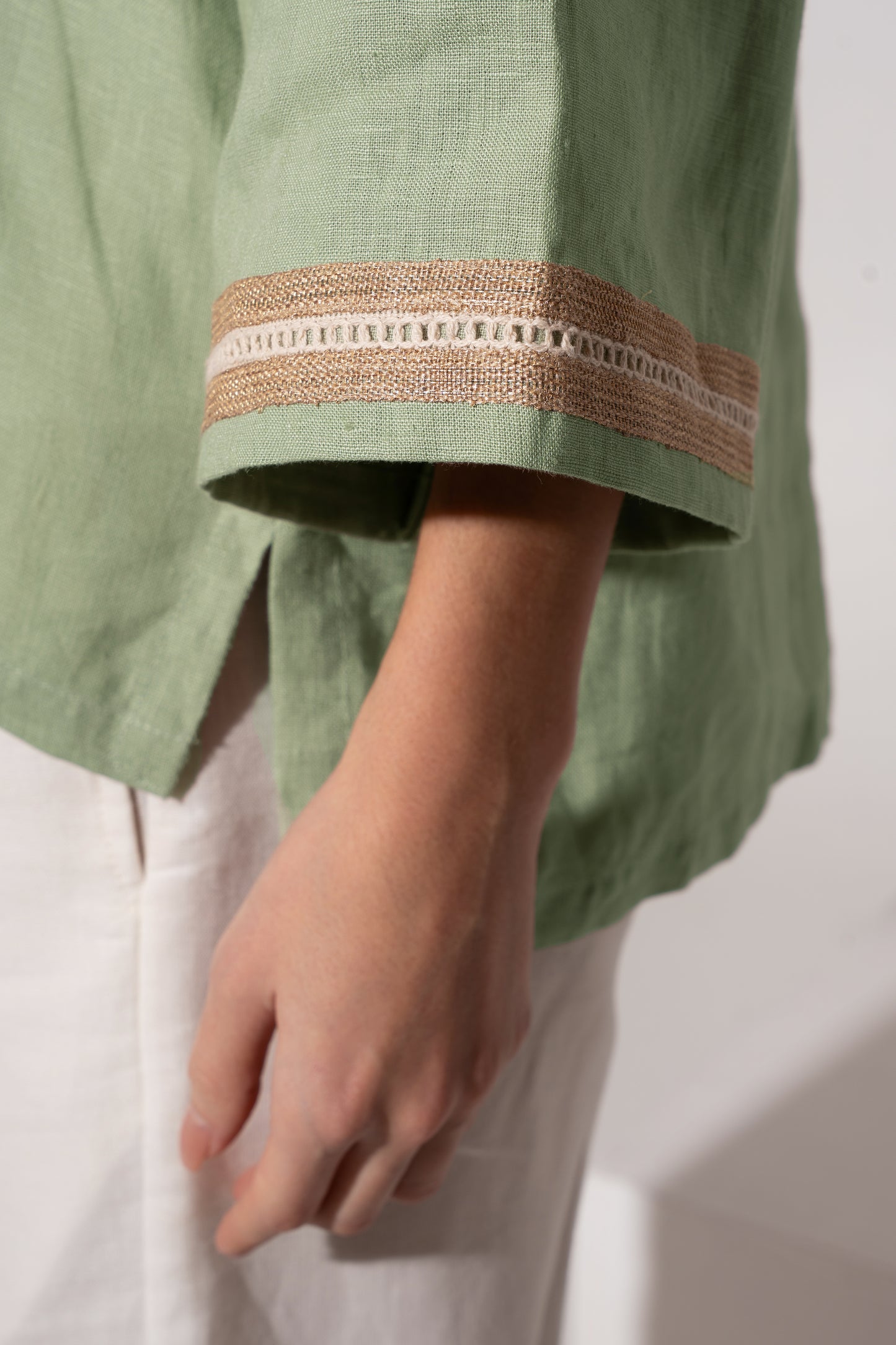 Mint Green Box-Fit Top