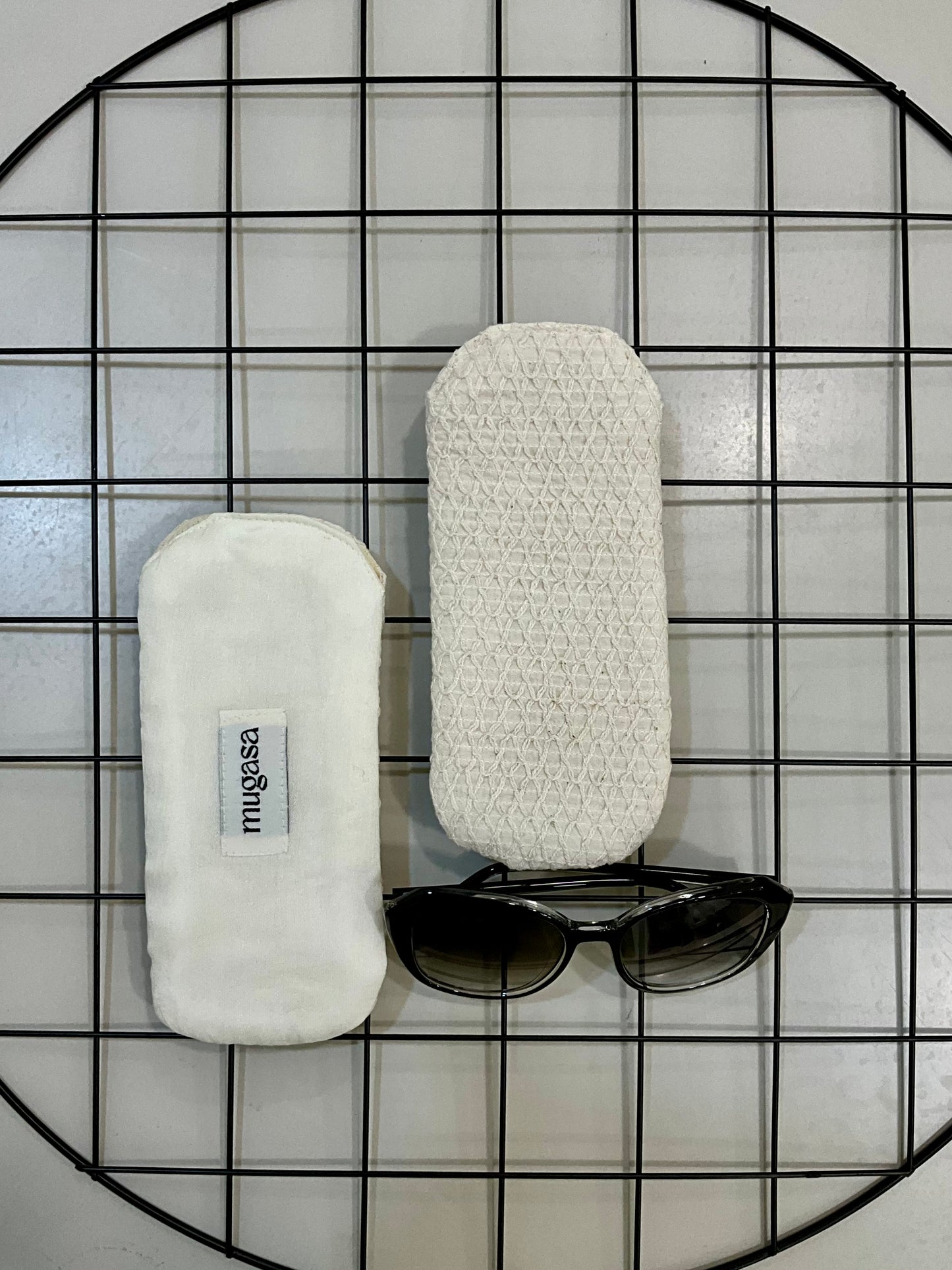 Zig-Zag Threadwork- Sunglass Case