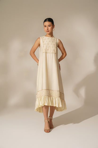 Panelled Maxi Dress